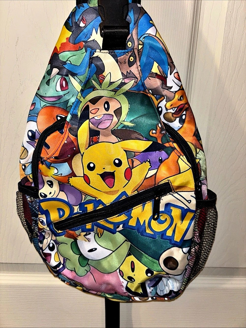 Pokemon Backpack Blue & Yellow